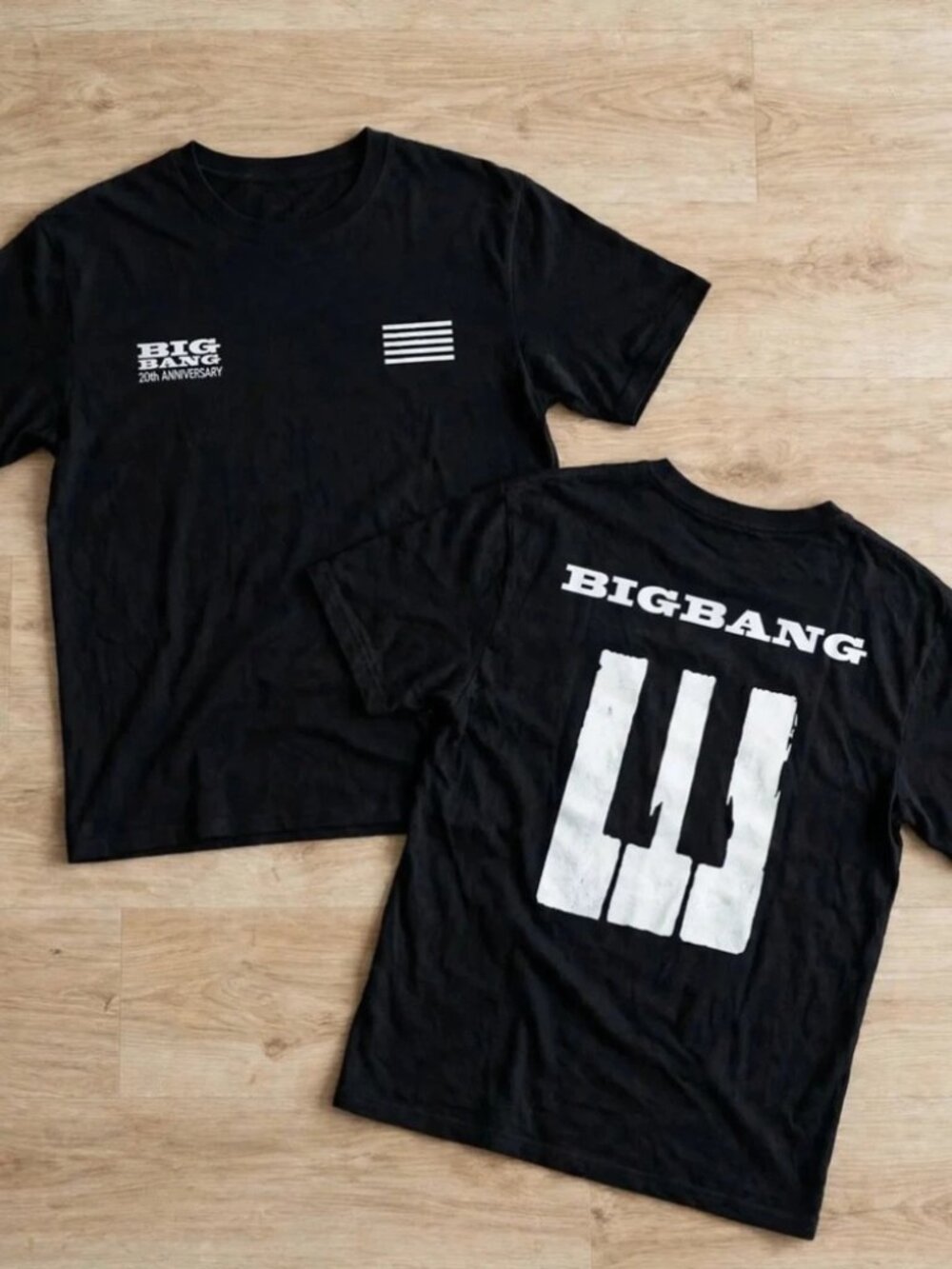 BIGBANG T-Shirt 20th Anniversary 2026 World Tour Black Tee